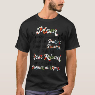 Camiseta Madre Padre Maestro Socio Del Crimen
