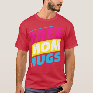 Camiseta Madre pansexual libre abraza a mujer madre LGBT or
