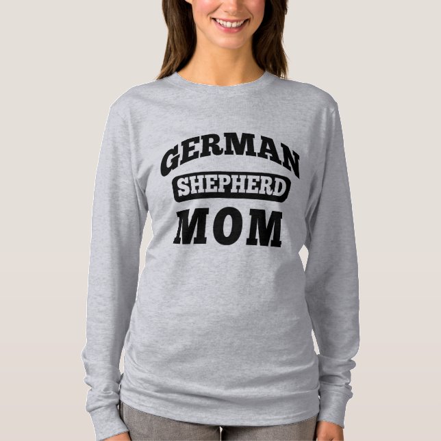 Camiseta Madre pastora alemana (Anverso)