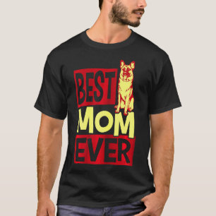 Camiseta Madre pastora alemana alguna vez pastor perro perr