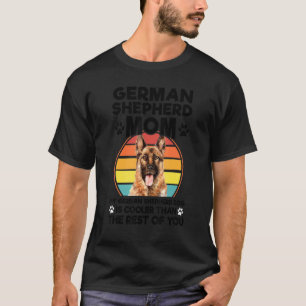 Camiseta Madre pastora alemana mi Mascota de perro pastor a