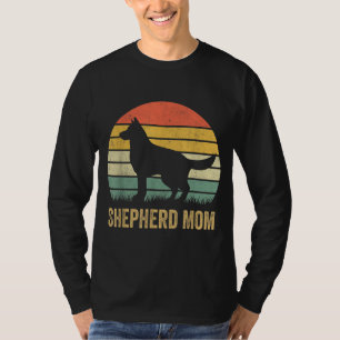 Camiseta Madre pastora alemana retro regalo Perro madre mad