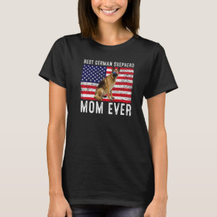 Camiseta Madre Pastora Alemana Usa Propietaria De Perro Ban
