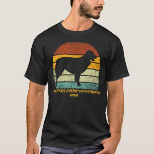 Camiseta Madre pastora norteamericana en miniatura retro