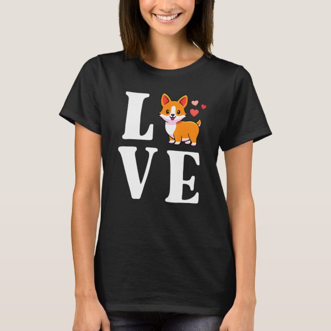 Camiseta Madre Perro Mama Corgi (Anverso)