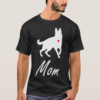 Camiseta Madre Perro Pastor Alemán Mamá