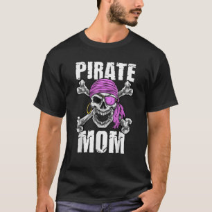 Camiseta Madre pirata, madre que compite con la familia Pir