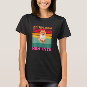 Camiseta Madre Pomerania, dueña de perro de Pomerania