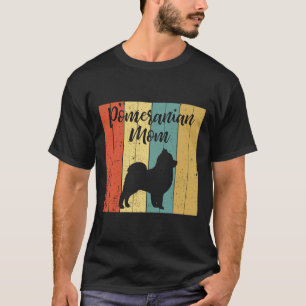 Camiseta Madre Pomerania Funny Pom 44