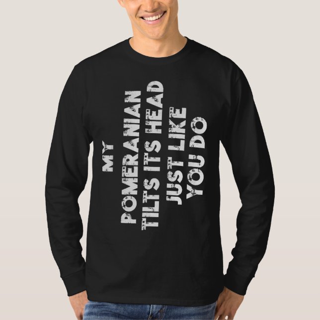 Camiseta Madre Pomeránica Papá Noel Perro Divertido Hombres (Anverso)