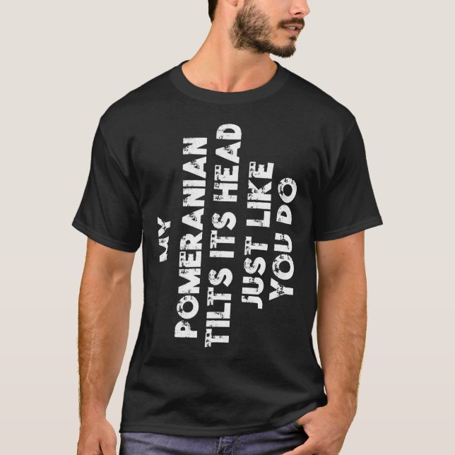 Camiseta Madre Pomeránica Papá Noel Perro Divertido Hombres (Anverso)