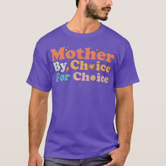 Camiseta Madre Por Elección, Groovy Retro Vintage