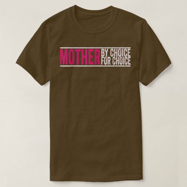 Camiseta Madre Por Elección Por Elección Pro Elección Ri Fe (Diseño del anverso)