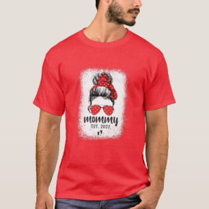 Camiseta Madre Por Primera Vez 2022 Nueva Primera Mamá 2022