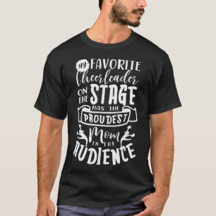Camiseta Madre porrista Animadora Porristas Cheer 