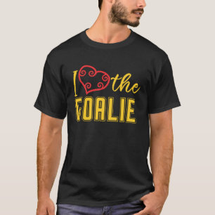 Camiseta Madre portera de lacrosse Corazón LAX niños niñas 