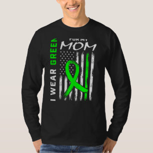 Camiseta Madre Que Uso Verde Por La Enfermedad Renal De Mi