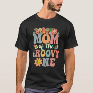 Camiseta Madre retro de Groovy, una familia coincidente, pr