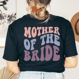 Camiseta Madre retro personalizado de la fiesta de la boda 