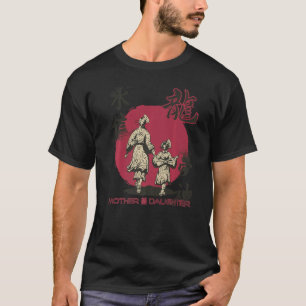 Camiseta Madre samurai madre familia japonesa asiática guer