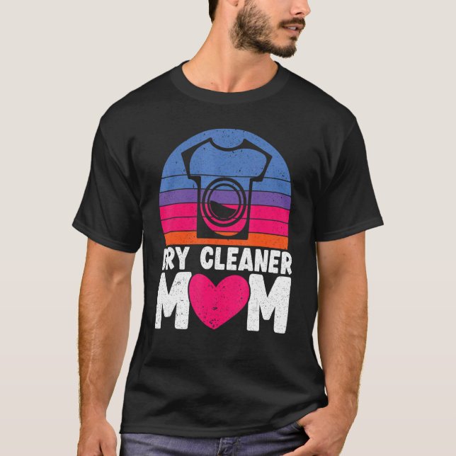 Camiseta Madre Seca Limpiadora Trabajo Profesional Limpieza (Anverso)