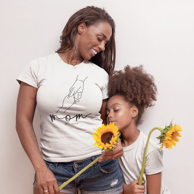 Camiseta Madre Sencilla Establecida (Subido por el creador)