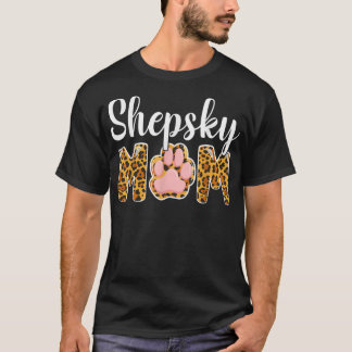 Camiseta Madre Shepsky Gerberiana Mamá Por Perro Lover Mo