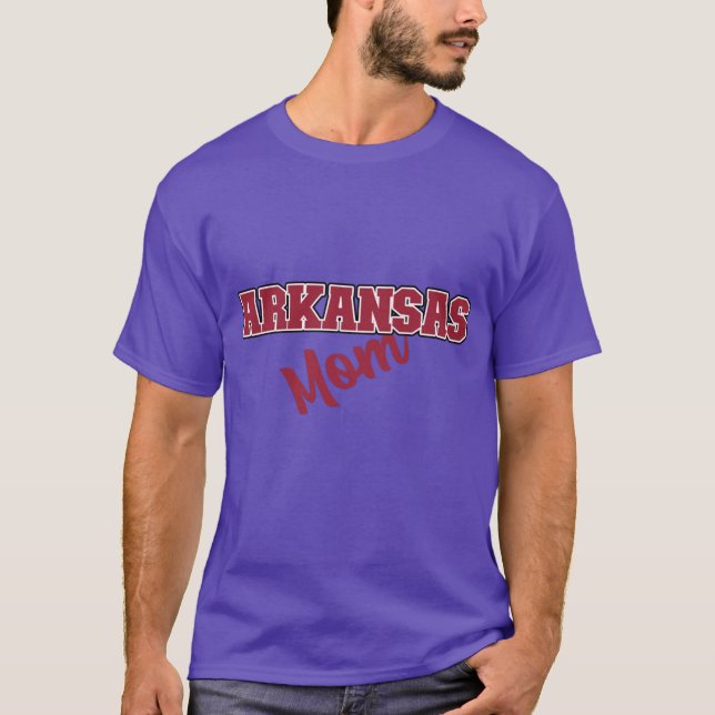 Camiseta Madre sobredimensionada de Arkansas (Anverso)
