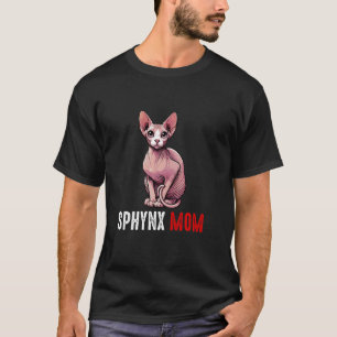 Camiseta Madre Sphynx, gato sphynx divertido