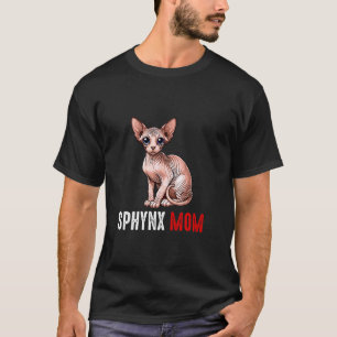Camiseta Madre sphynx, gato sphynx divertido