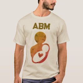Camiseta Madre Tan ABM Paz Amor Leche Materna