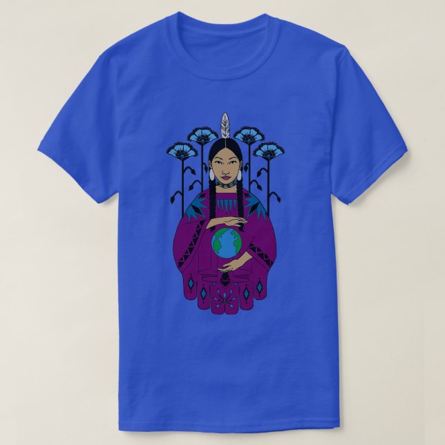 Camiseta Madre Tierra (Diseño del anverso)