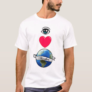 Camiseta Madre tierra del amor del ojo