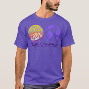 Camiseta Madre Tierra que amamos y protegemos al chica
