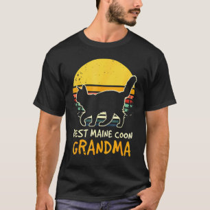 Camiseta Madre Vintage, propietaria del Mascota Retro Maine