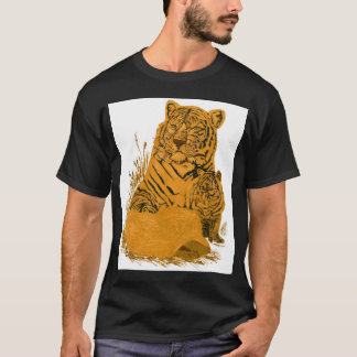 Camiseta Madre y Cubs del tigre