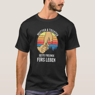Camiseta Madre y hija mejores amigos por vida
