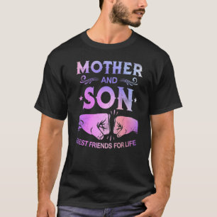 Camiseta Madre Y Hijo Mejores Amigos De La Vida Mamá