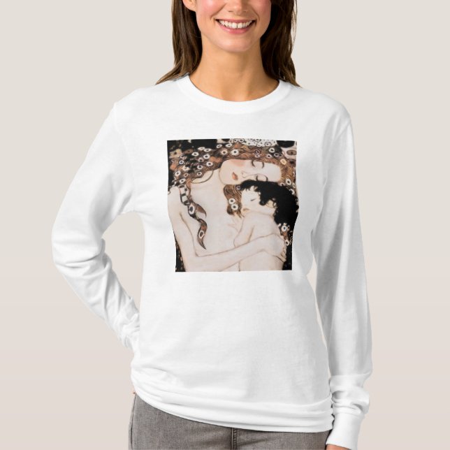 Camiseta Madre y niño Gustavo Klimt (Anverso)
