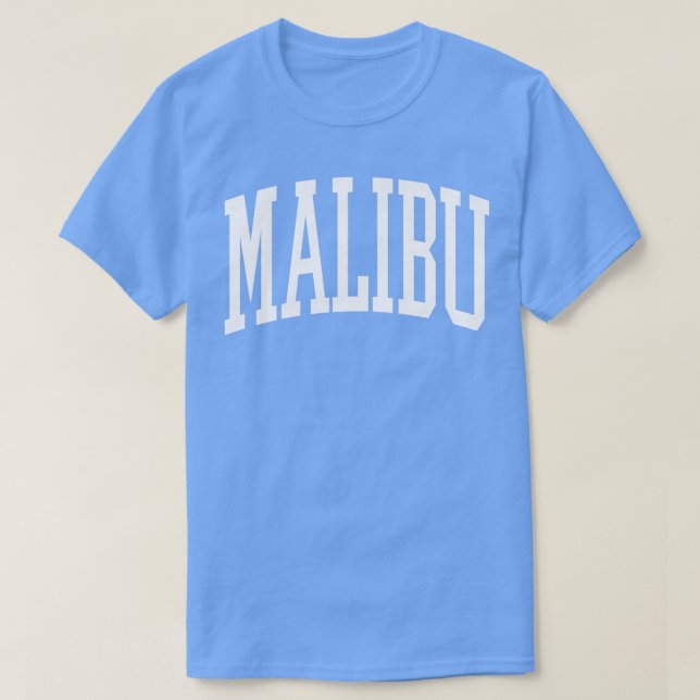 Camiseta Madres adormistas de moda Malibu California (Diseño del anverso)