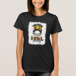 Camiseta Madres blanqueadas de bollos de béisbol Grammy Leo