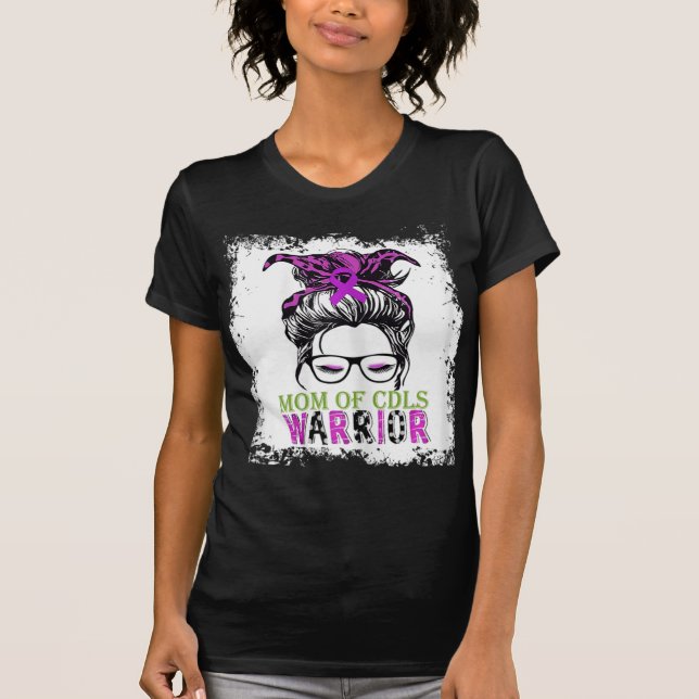 Camiseta madres con hijos síndrome de cornelia de lange (Anverso)