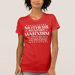 Camiseta Madres Contra El Marxismo: Prohibir la teoría de 
