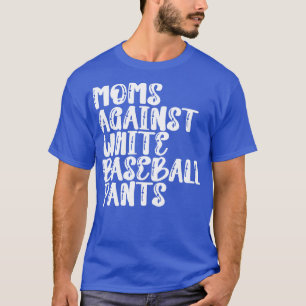 Camiseta Madres contra plantaciones de béisbol blanco 7