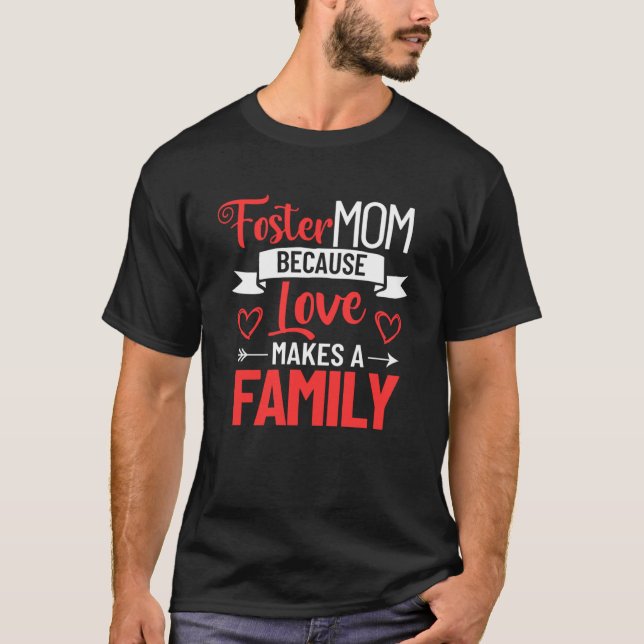 Camiseta Madres de acogida Día de la Madre Día de los cuida (Anverso)