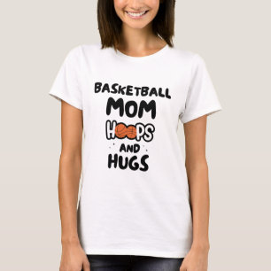 Camiseta Madres de baloncesto: aros y abrazos - Día de la M