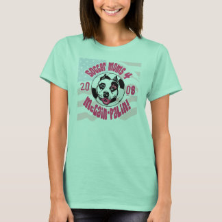 Camiseta Madres de fútbol 4 McCain Palin