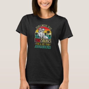 Camiseta Madres de Gigisaurus Retro Dinosaurios Vintage