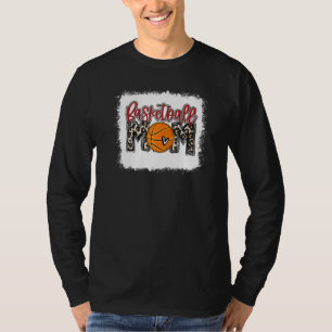 Camiseta Madres de mamá de leopardo de las pelotas de balon