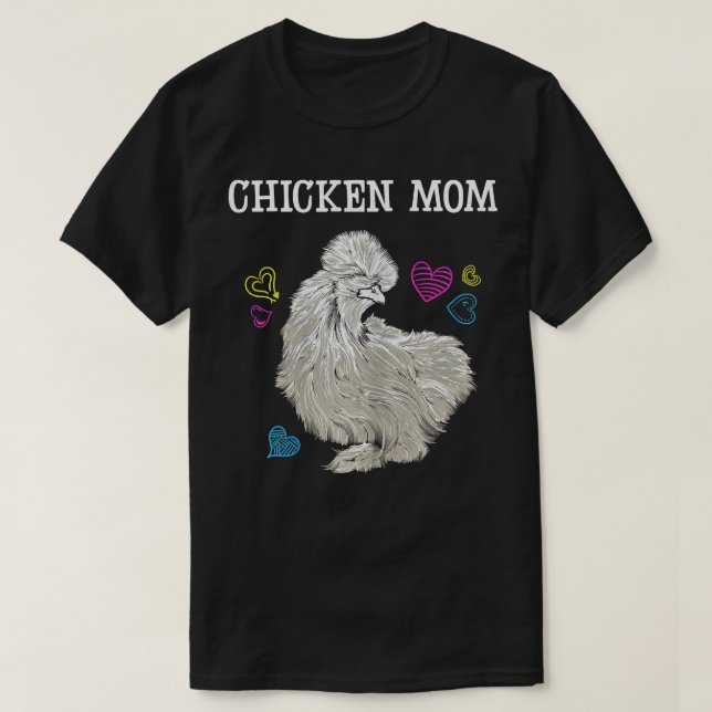Camiseta Madres de pollo Madres Chicken Loca Mami Amo de Po (Diseño del anverso)